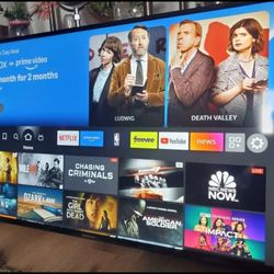 58" Amazon Fire Smart Tv 4k Great Condition Still Have The Legs.  Great Quality Pic No Scratch 