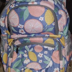 cute backpack with wheels good condition 
