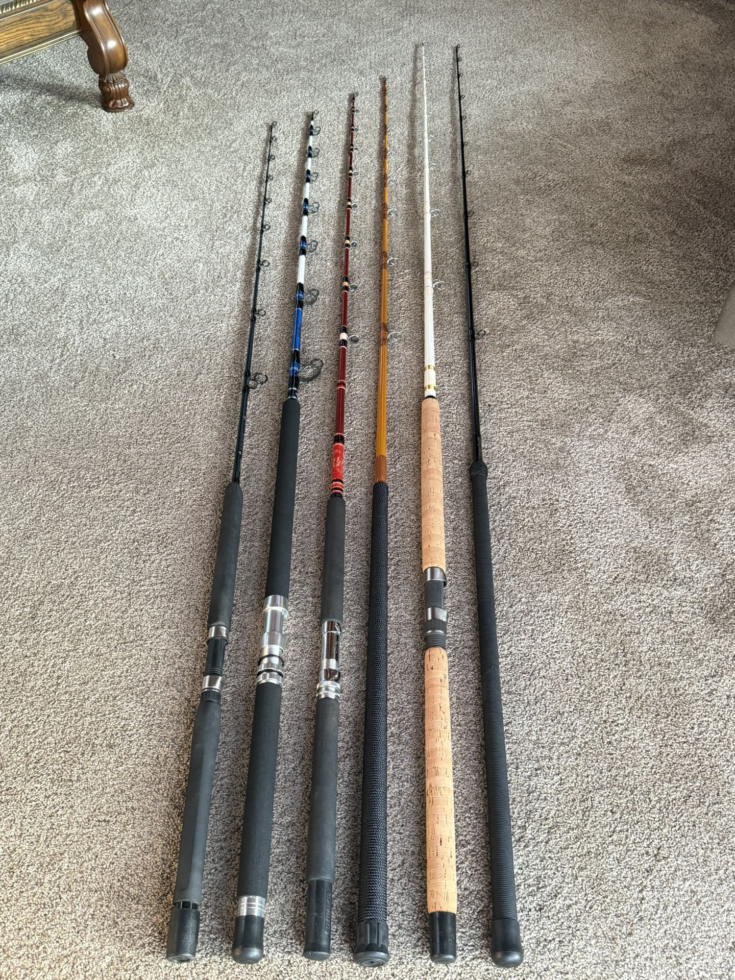 SALTWATER FISHING RODS