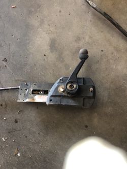 Jet boat throttle and forward/reverse controls