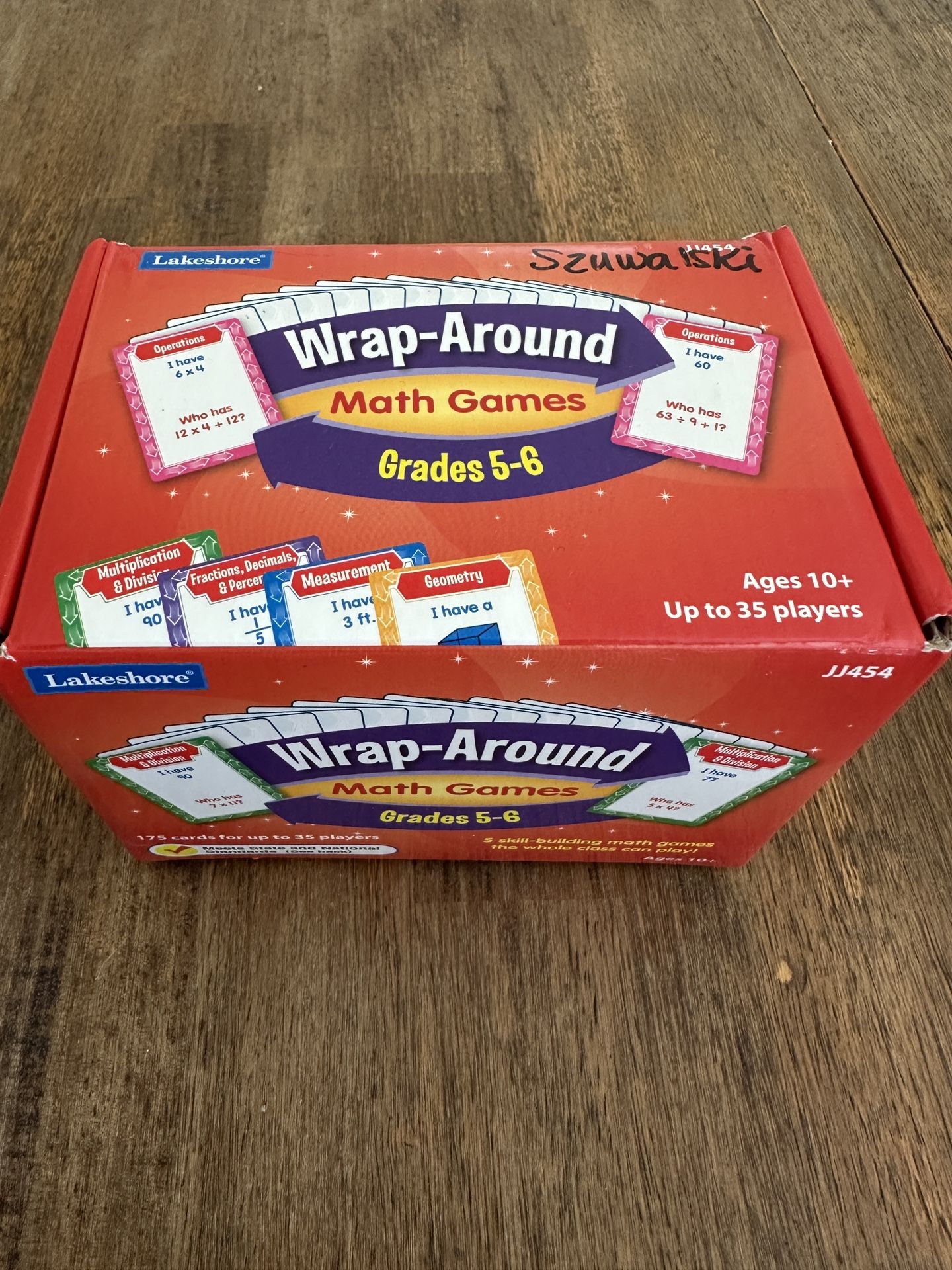 Lakeshore Wrap-Around Math Games – Grades 5–6