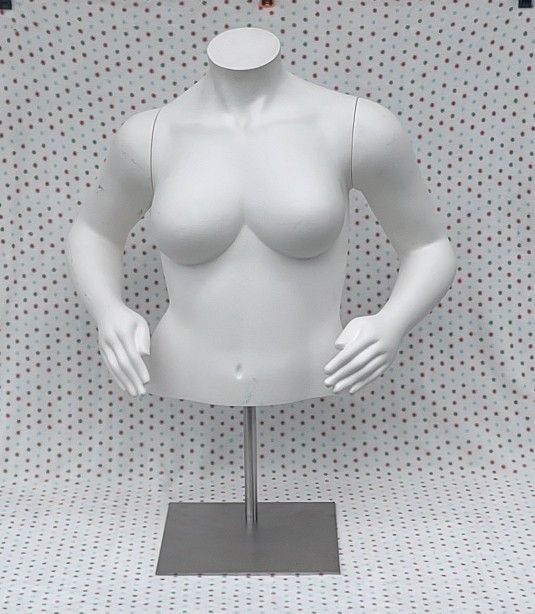 Adjustable Full Sized 2Ft/3Ft Women Manakin Upper Torso Clothing Display Manakin