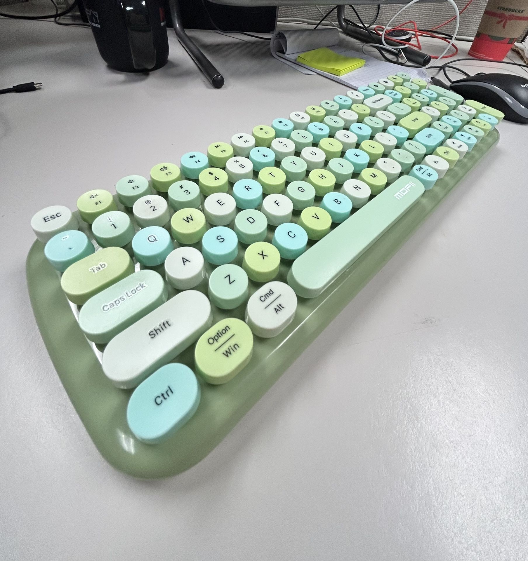 Wireless Bluetooth Keyboard, Universal Portable Multi Device Keyboard for Bluetooth 5.1, Windows, Android, iOS, PC, Laptop, Tablet