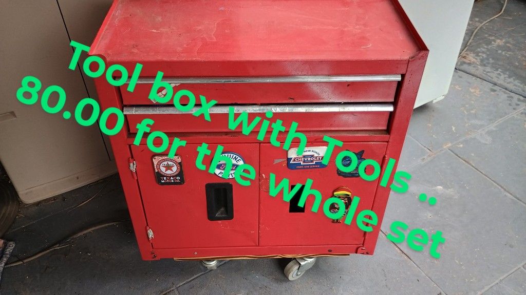 TOOL BOX & TOOLS 