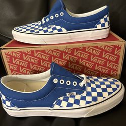 Vans Men’s Checkered Lace Up Size 10.5 New In Box