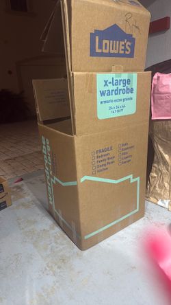 Moving boxes