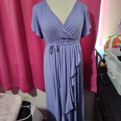 Beautiful Lilac Maternity Dress By Ingrid And Isabel