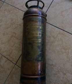 Antique fire extinguisher