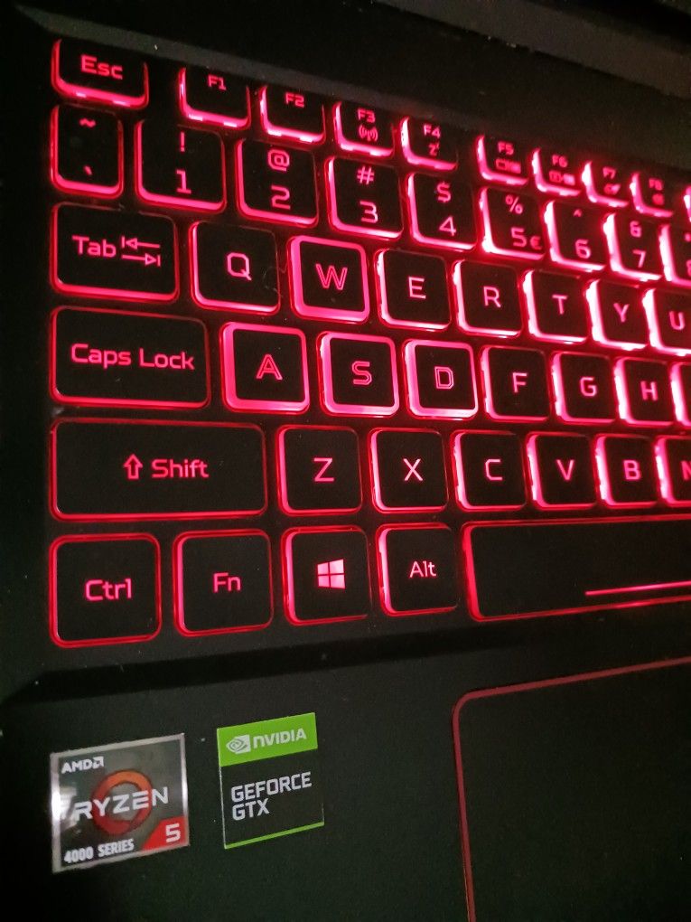 Acer Nitro 5 Gaming Laptop AMD Ryzen 5 4600H 12 GB RAM 512 GB NVMe M.2 SSD 1080P LCD Nvidia GTX 1650 GPU Webcam WiFi & Bluetooth Wireless 