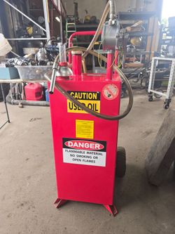 Oil transfer cart
