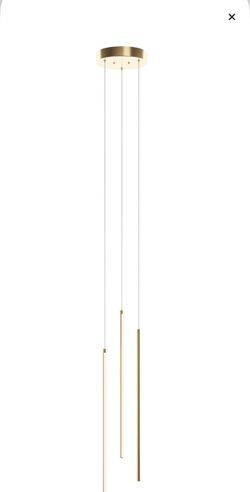 Jaafer 3-light Cluster Cylinder LED Pendant - brand new