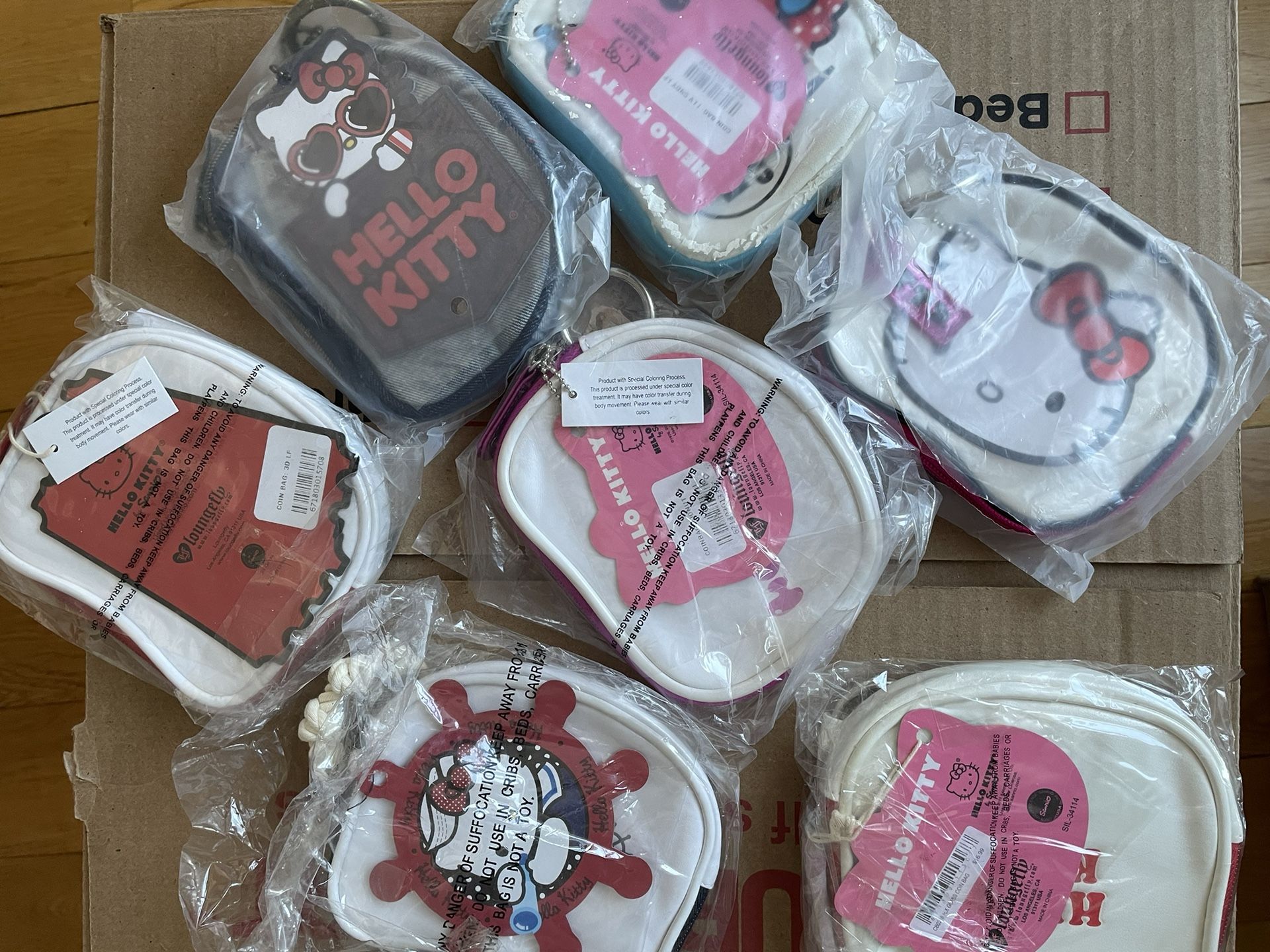Hello Kitty Change Pouches