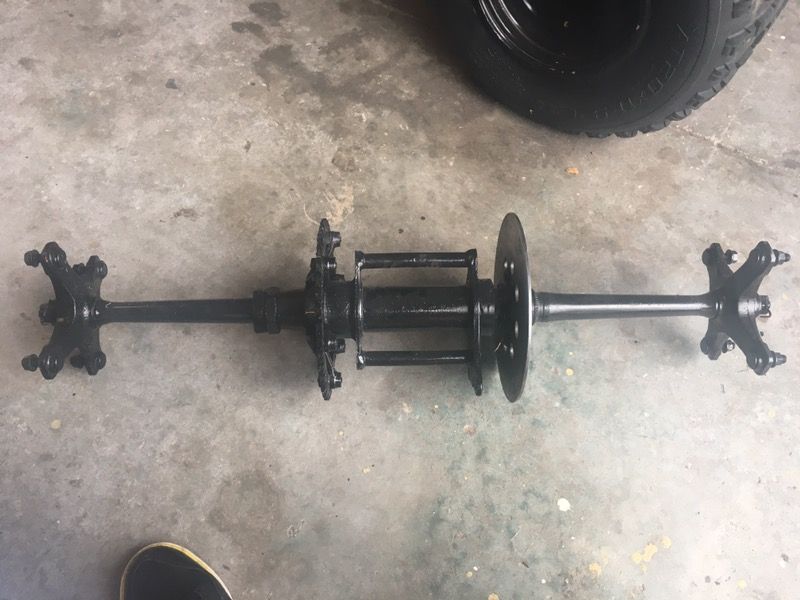 Yamaha blaster rear axle
