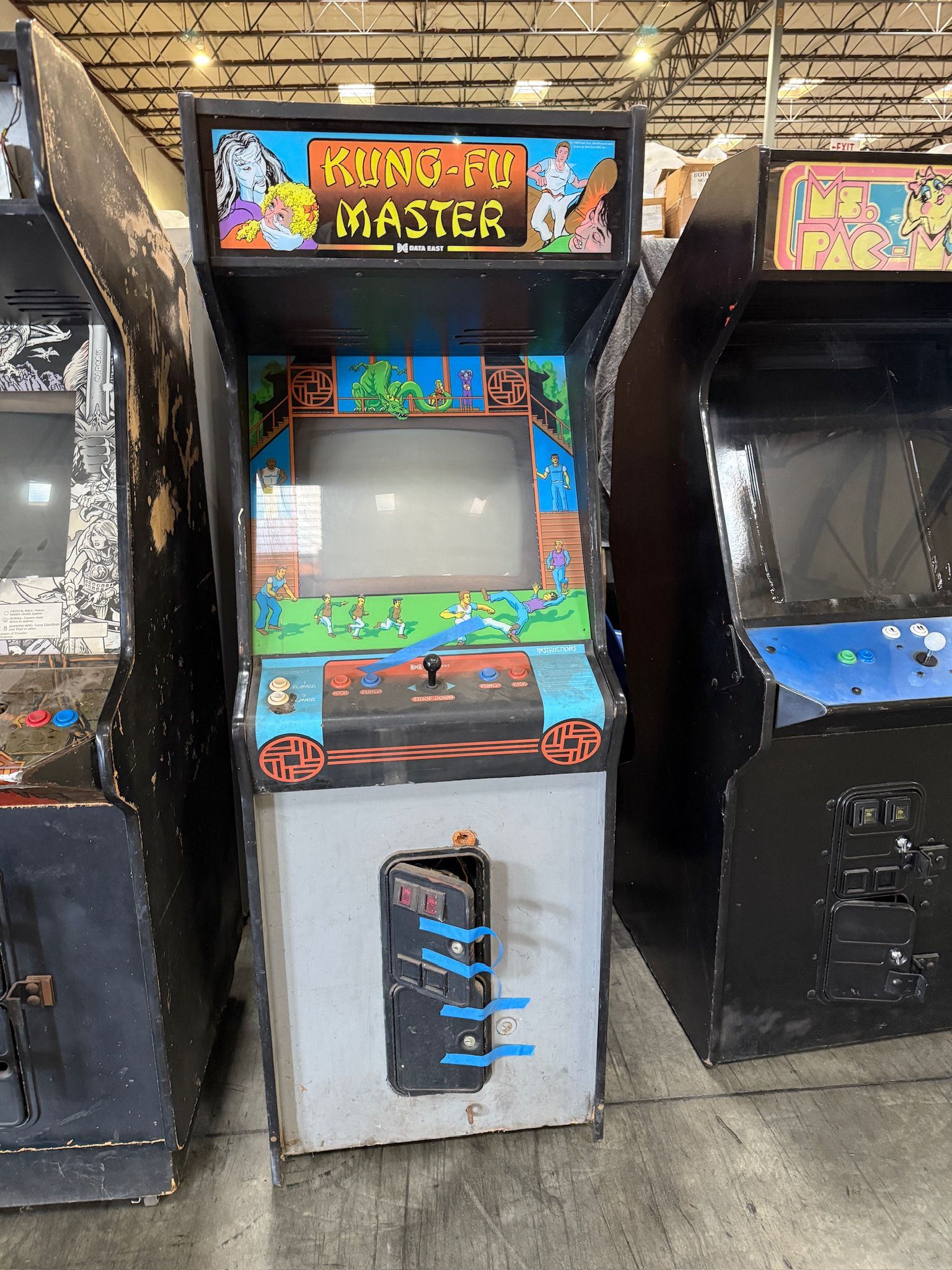 Kung Fu Master Vintage Arcade Machine