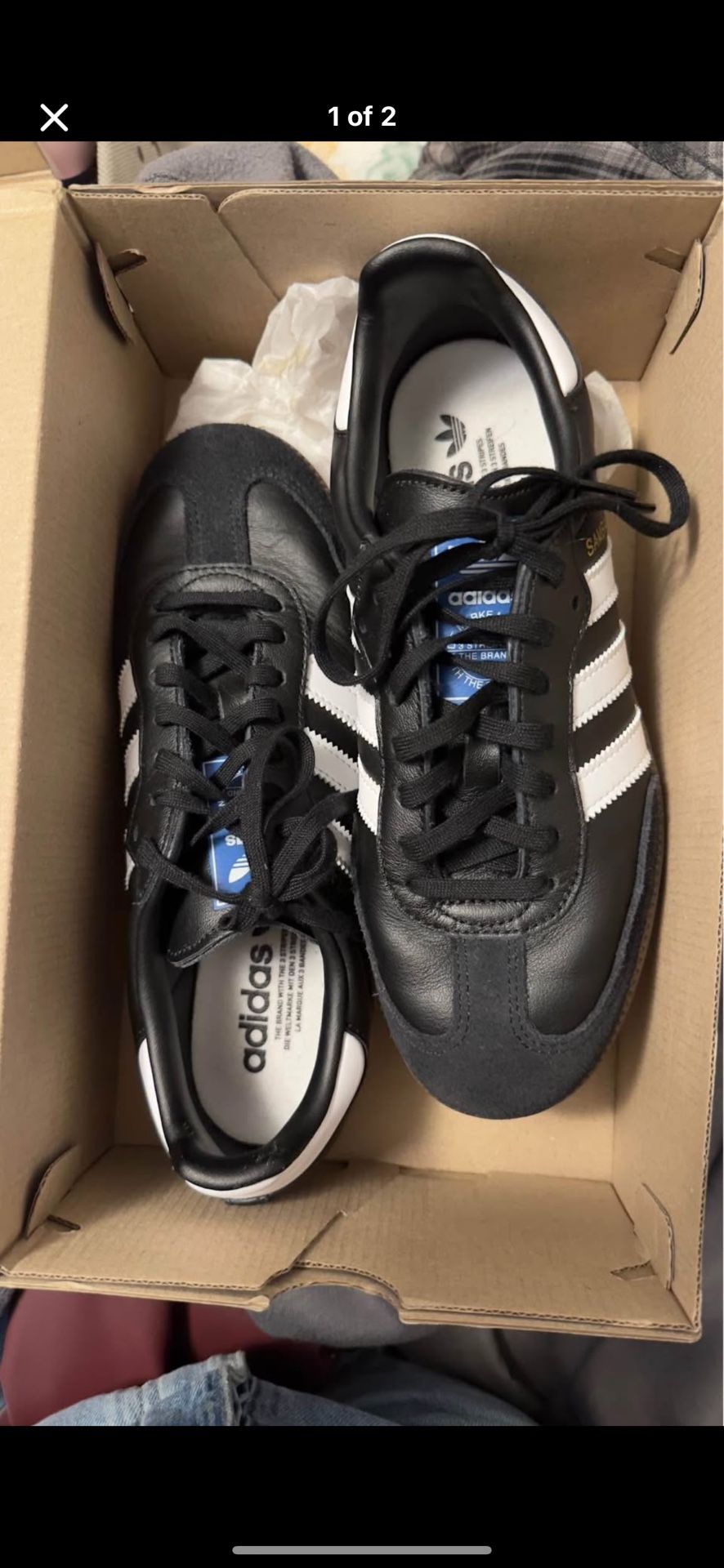 Adidas Black Samba’s