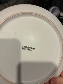 Dinnerware, crate and barrel