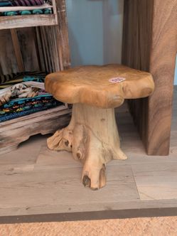 Teak stool