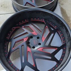 Custom Wheels brand new never been mounted on  Nothing  