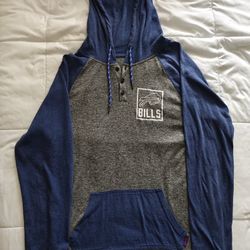 Buffalo Bills Light Hoodie Size L