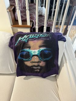 Hellstar Goggles T-shirt Purple