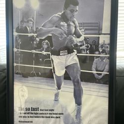 Muhammad Ali Foster 27x39