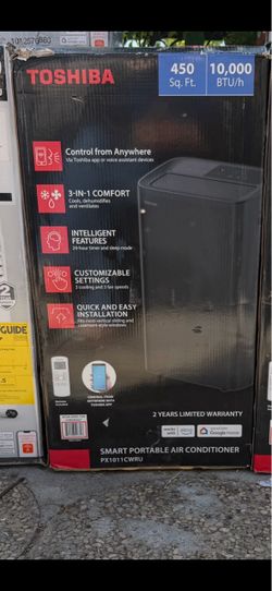 Toshiba 10,000 BTU Smart Portable Air Conditioner
