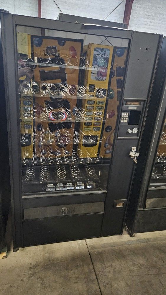 AP Automatic Products Snackshop 123, 5 Wide Six Shelf Dual Coil Snack Vending Machine 45
Selections