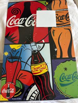 Coca-Cola 1995 Pop Art Tin Sign