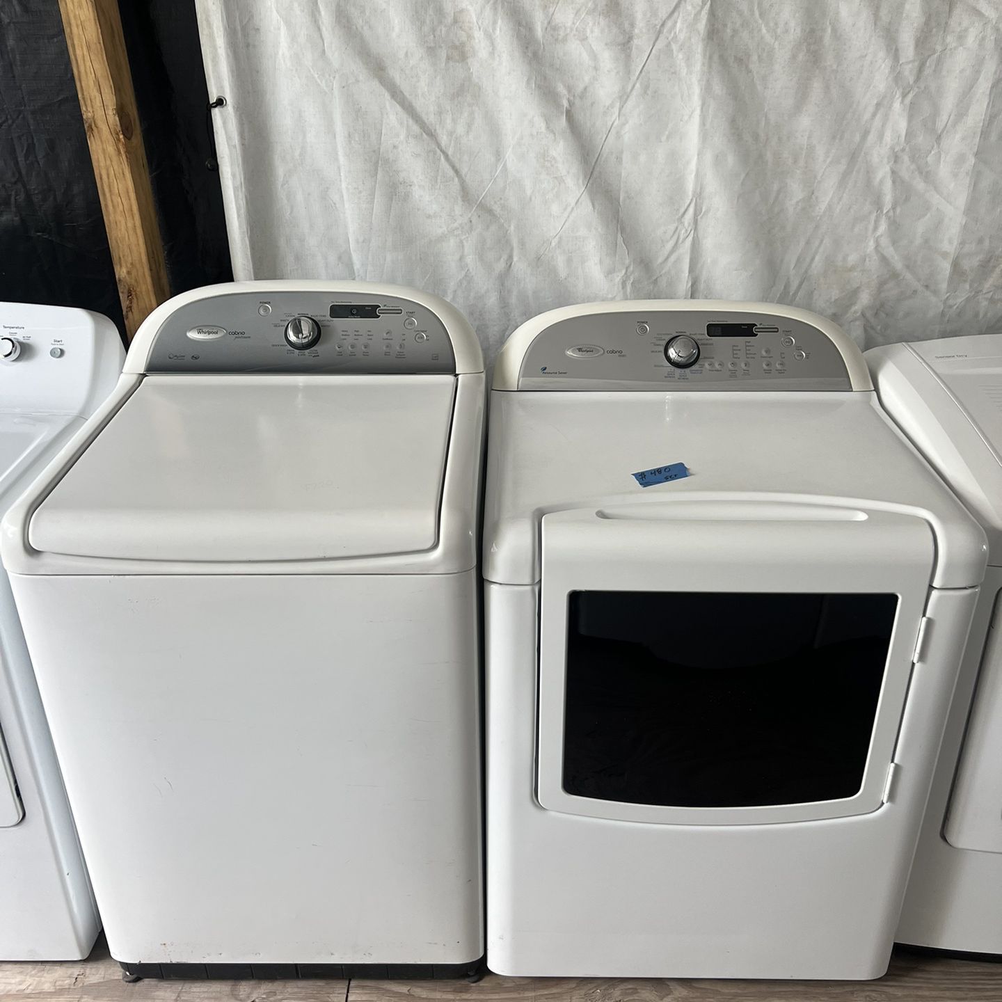 Whirlpool Washer&dryer Large Capacity Set    60 day warranty/ Located at:📍5415 Carmack Rd Tampa Fl 33610📍