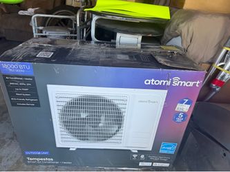 Atomi smart 18k BTU tempastas inverter duchess mini split Air conditioner and heater pump