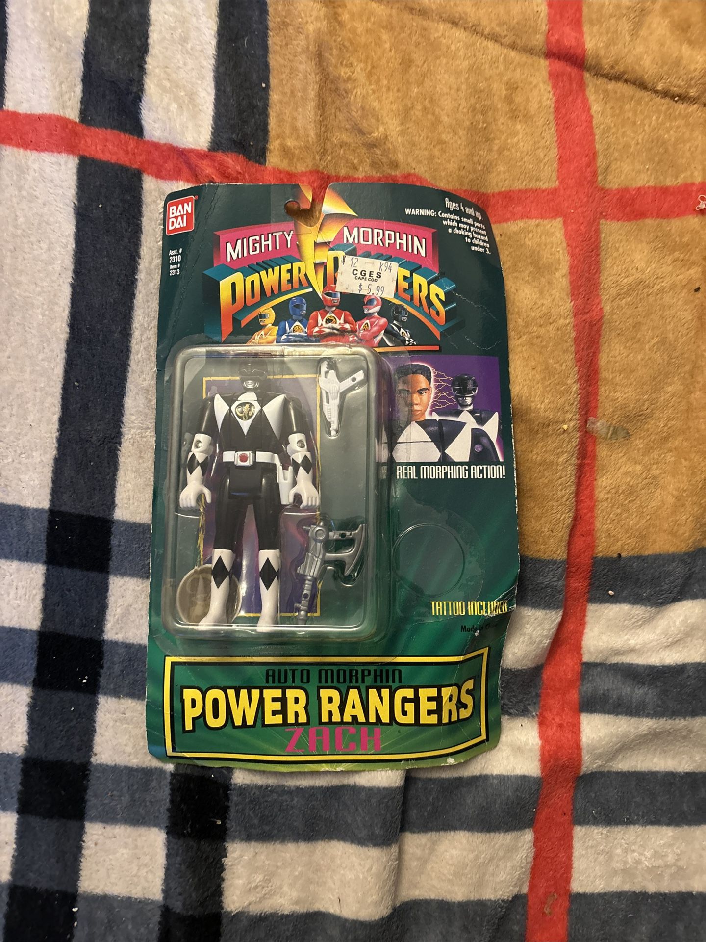 Power Ranger Old Sealed 