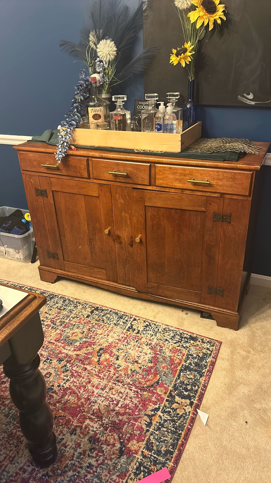 Antique Buffet/ Cabinet