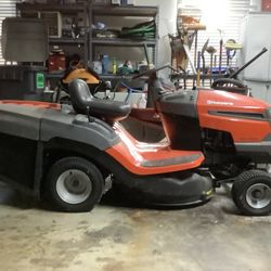 Husqvarna riding lawnmower