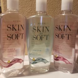 Avon Skin So Soft Bath Oil Lot (Bonus Size)