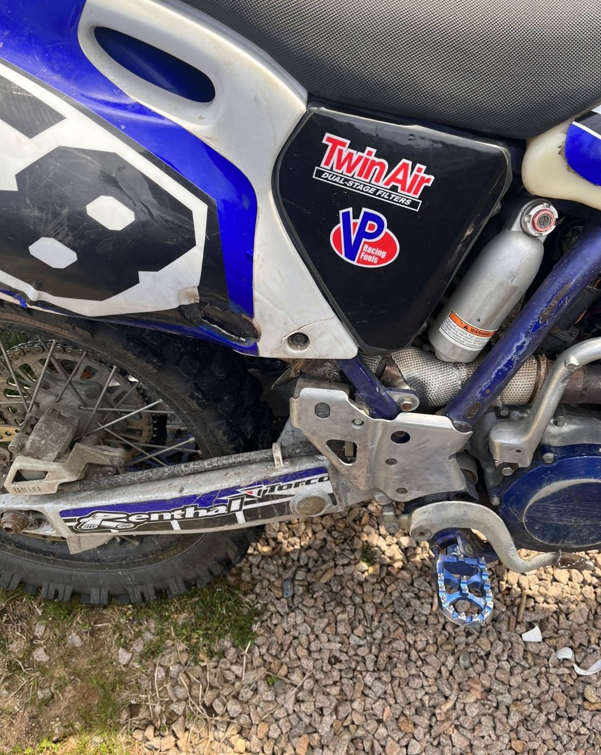 2002 Yamaha Yz 426 F Racung Dirt Bike Moto X Motorcross Motorcycle for ...