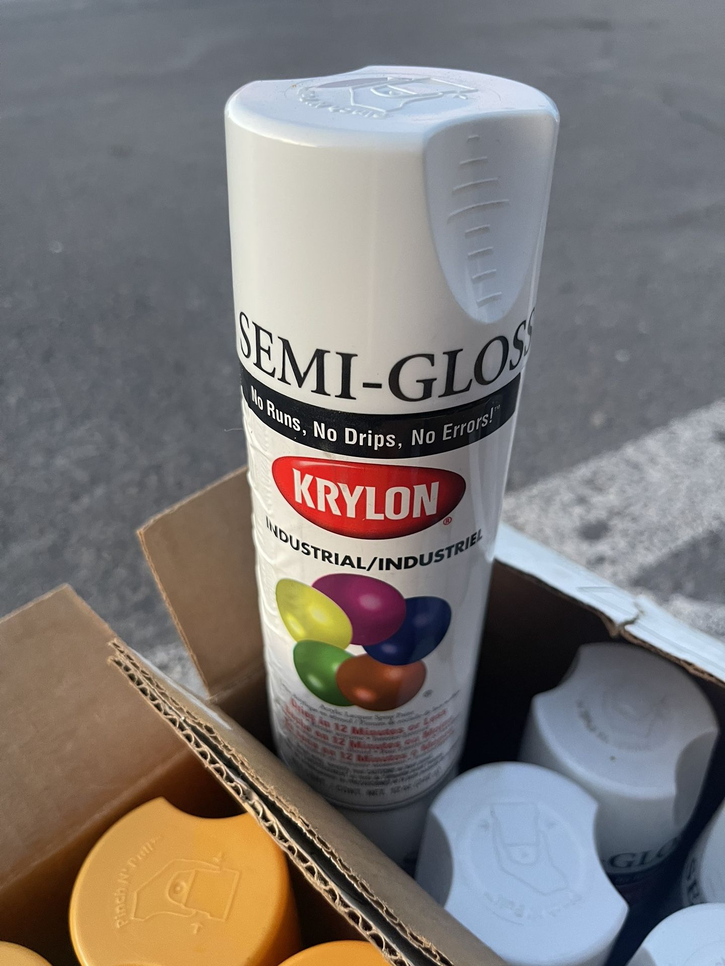 Semi Gloss White Krylon 