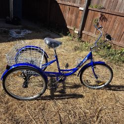 Tricycle brand new nueva 7Speeds Size24 $200