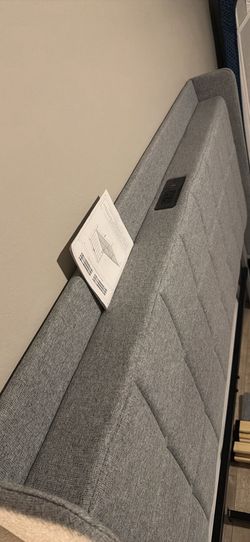 Queen bed , Mattress and bed side