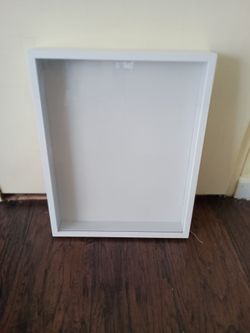 White shadowbox