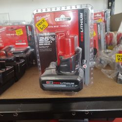 Milwaukee M12 X 5.0 High Output Battery 