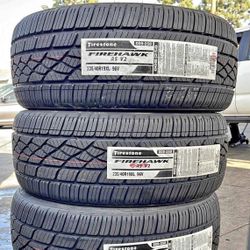 235/40R19 Firestone All Season New Tires Set Installed And Balanced Llanta Nueva Instalacion Y Balanceo incluido ✅✅