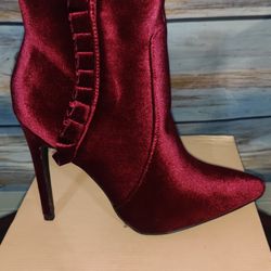 New Burgundy Boots 