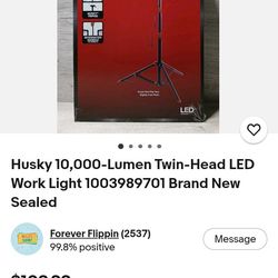 10,000 Lumen work light