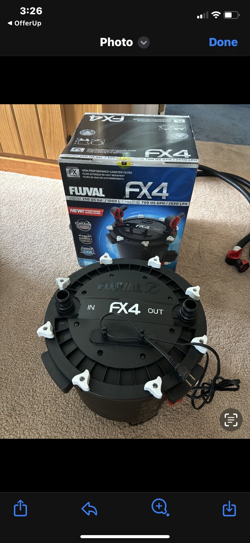 Fluval FX2 And FX4 Canister Filter