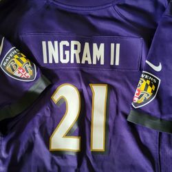 Raven's Mark Ingram II ON FIELD JERSEY