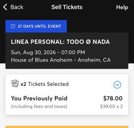 Tickets