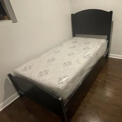 Cama Twin Size Nueva En Caja Incluye Colchones 