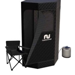 Nurecover Tropic®️ Home Steam Sauna - Portable Full-Body Coverage Sauna with Smart Steam Device
