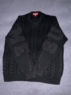 Supreme Embroidered Sweater