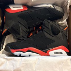 Jordan 6 "Infrared" size 8